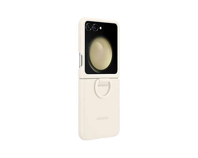 Samsung Galaxy Z Flip5 silicone thin protective case (with finger loop buckle)