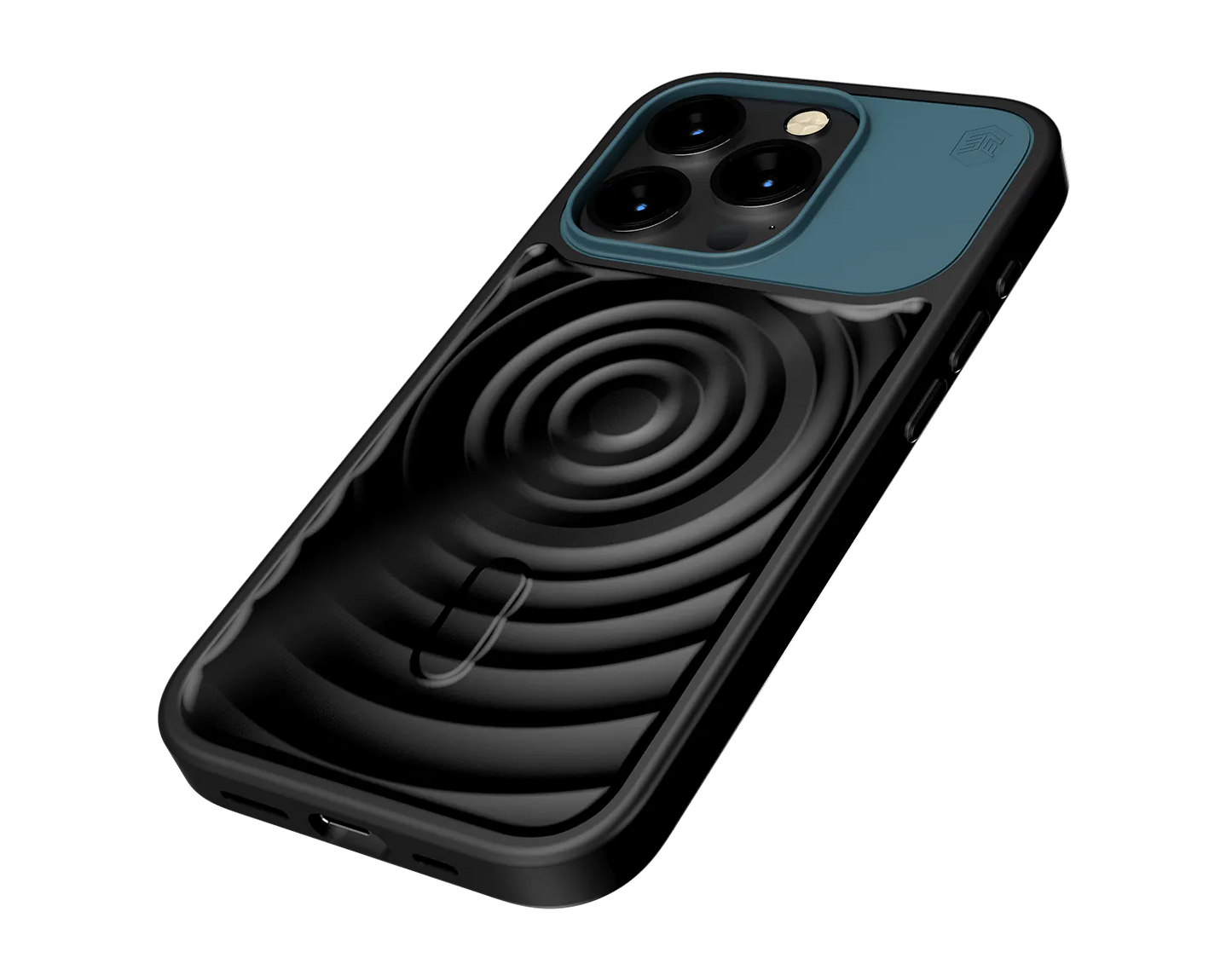 STM REAWAKEN Case for iPhone 15 Series (Transparent/Black)