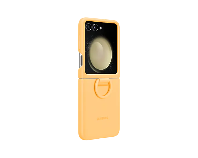Samsung Galaxy Z Flip5 silicone thin protective case (with finger loop buckle)