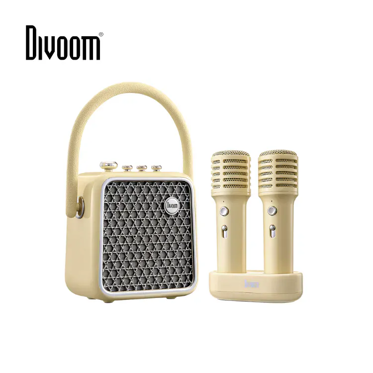Divoom SongBird SE 便攜式雙咪藍牙喇叭 | 唱K神器