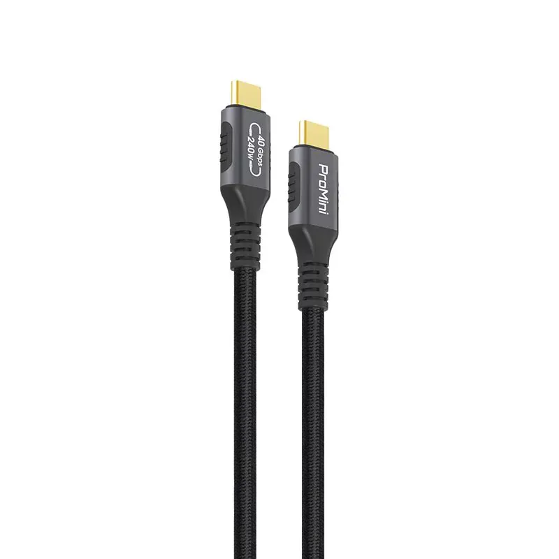 Magic-Pro ProMini PD3.1 240W Type-C to Type-C 4.0超高速螢幕線 (1.2m)