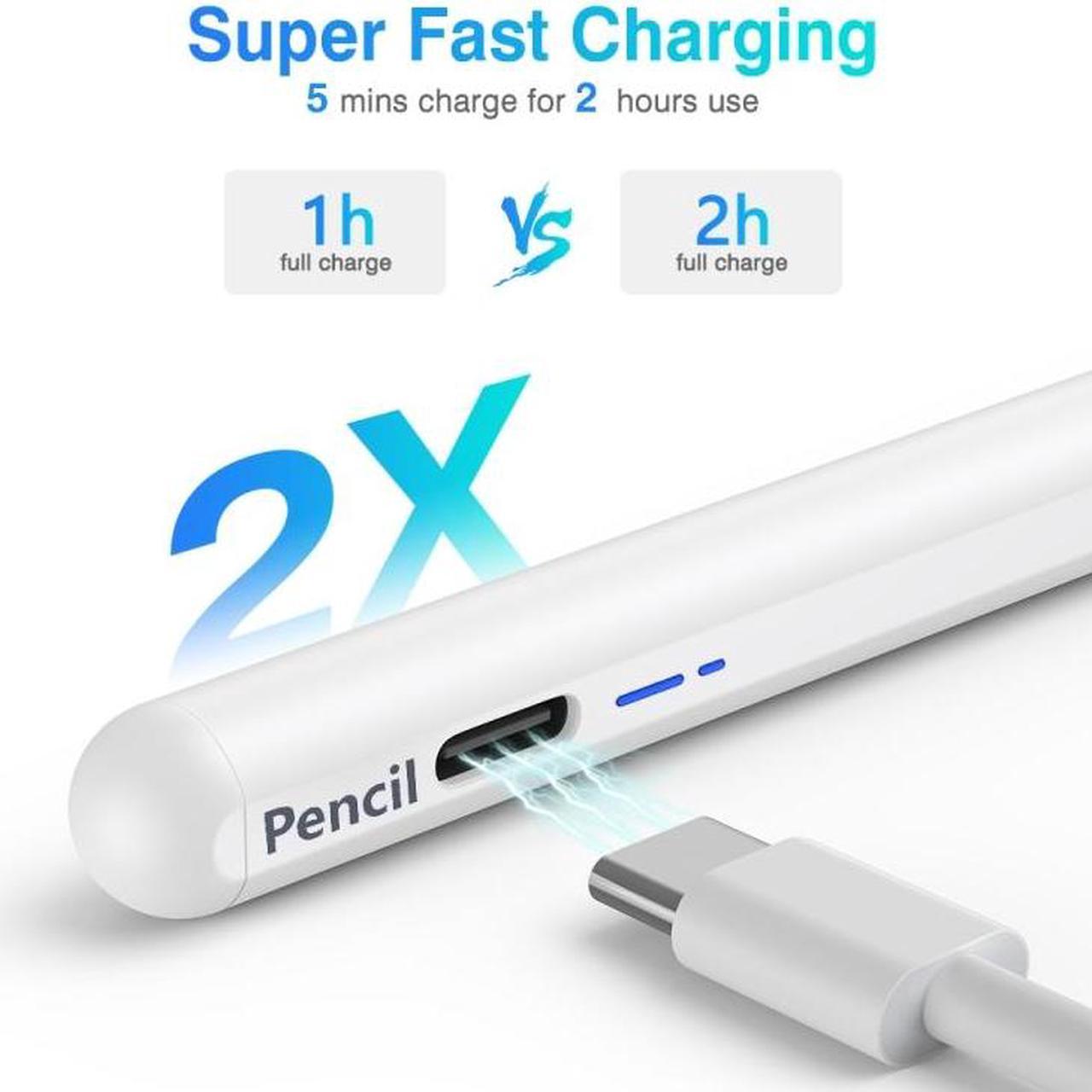 Stylus Pen BP16 電容磁吸觸控筆 Mobile Phone / Tablet Universal Active Capacitive Stylus Pen(White)