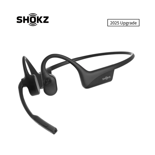 Shokz OpenComm2 2025 Upgrade 骨傳導通訊耳機 (C120) 黑色