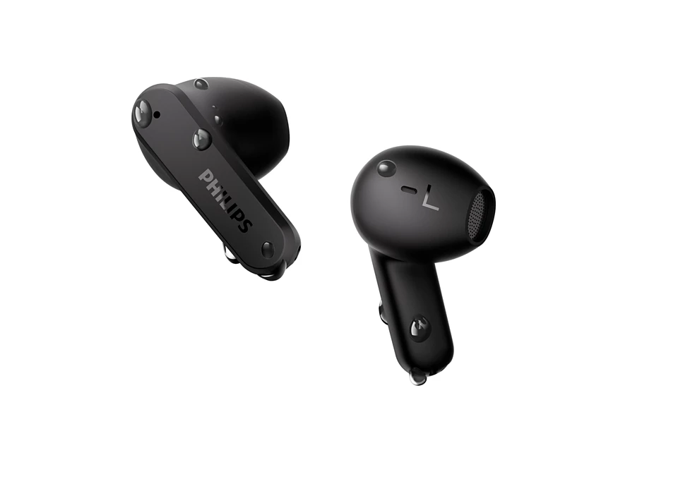 Philips City系列 TAT2139 長續航專業調音真無線藍牙耳機丨音樂 沒有極限 黑色 【原裝行貨】