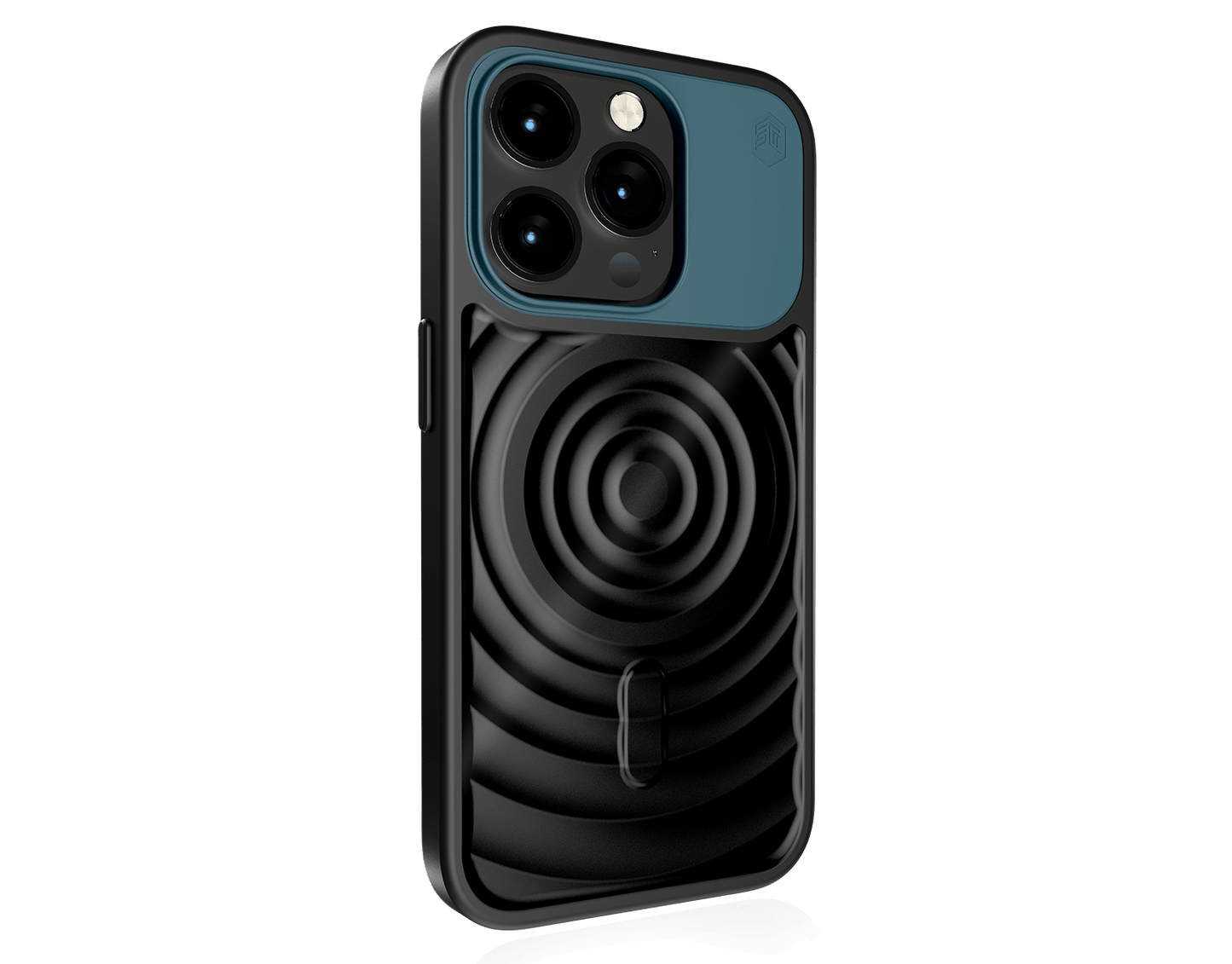 STM REAWAKEN Case for iPhone 15 Series (Transparent/Black)