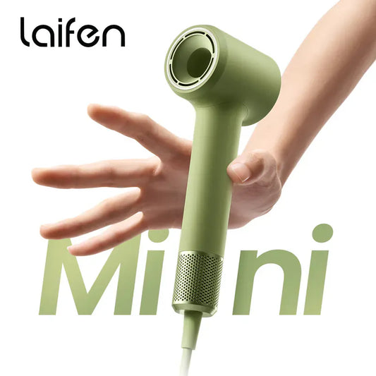 Laifen Mini high-speed negative ion hairdryer (comes with standard smooth nozzle/travel storage bag)