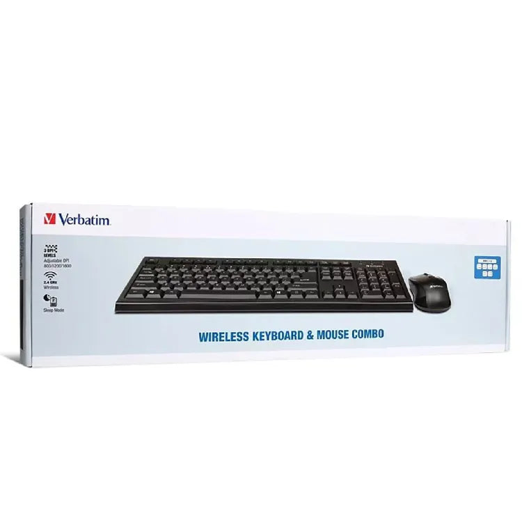 Verbatim wireless mouse and keyboard set