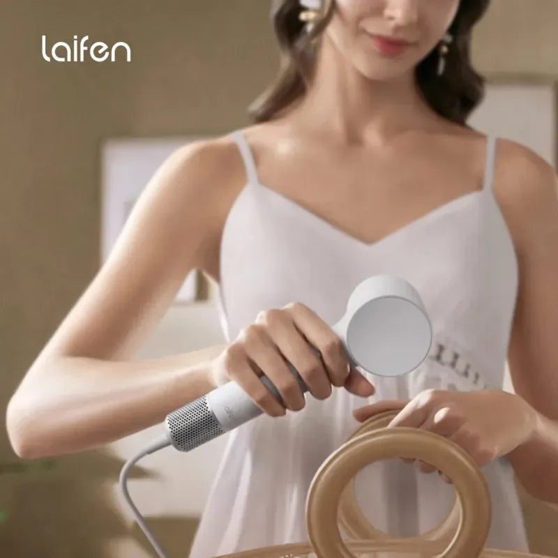 Laifen Mini high-speed negative ion hairdryer (comes with standard smooth nozzle/travel storage bag)