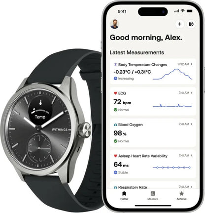 WITHINGS ScanWatch 2 smart watch (42mm)