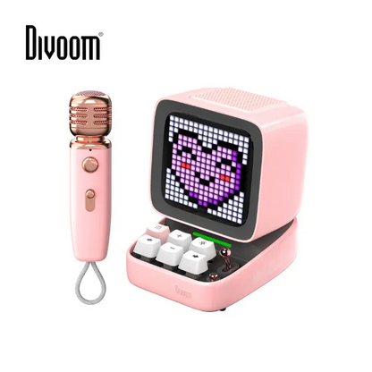 Divoom Ditoo Mic Karaoke Pixel Bluetooth Speaker