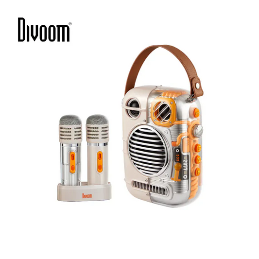 Divoom Spark Pro Portable Dual Microphone Party Bluetooth Speaker