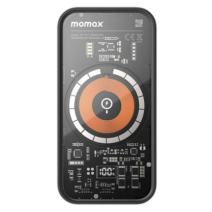 Momax Q.MAG POWER 10000mAh Magnetic Wireless Charging Power Bank (IP113)