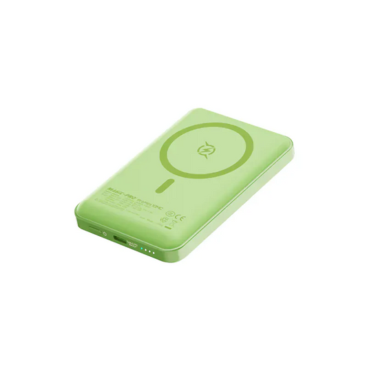 Magic Pro - ProMini 10MC 10000mAh 磁吸無線快充流動電池 - 緑色