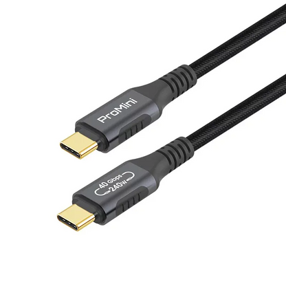 Magic-Pro ProMini PD3.1 240W Type-C to Type-C 4.0 ultra-high-speed screen cable (1.2m)