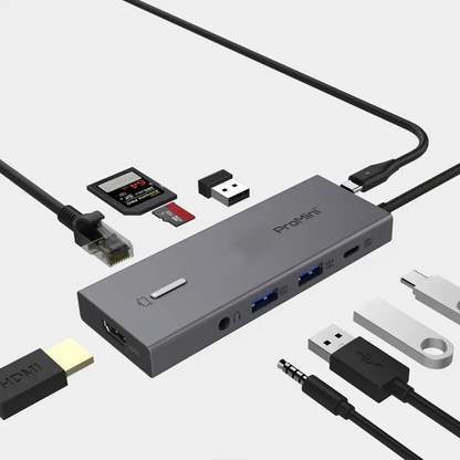 Magic-Pro ProMini CH10T 10-in-1 USB-C 擴展器