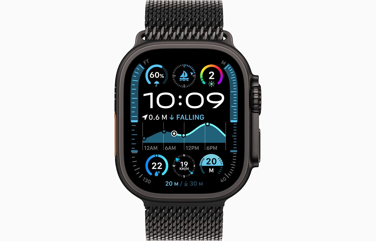 Apple Watch Ultra 2 GPS + Cellular 黑色鈦金屬錶殼 (2024)